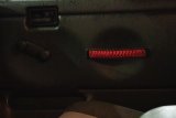 Fishbone Offroad 97-06 Jeep Wrangler Paracord Door Handles - Black/Red thumbnail 2