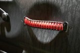 Fishbone Offroad 97-06 Jeep Wrangler Paracord Door Handles - Black/Red thumbnail 3