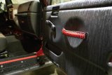 Fishbone Offroad 97-06 Jeep Wrangler Paracord Door Handles - Black/Red thumbnail 6