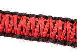 Fishbone Offroad 97-06 Jeep Wrangler Paracord Door Handles - Black/Red thumbnail 8