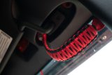 Fishbone Offroad 07-18 Wrangler JK A Pillar Sound Bar Red Paracord Grab Handles thumbnail 5
