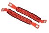 Fishbone Offroad 07-18 Wrangler JK A Pillar Sound Bar Red Paracord Grab Handles thumbnail 7