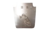 Fishbone Offroad 13-18 Jeep Wrangler JK Hood Louver Raw Unpainted thumbnail 1