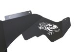 Fishbone Offroad 07-18 Jeep Wrangler JK Logo Aluminum Inner Fenders - Black Powdercoat thumbnail 5