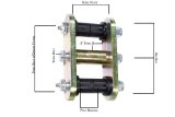Fishbone Offroad 76-86 Jeep CJ-7 Front Greaseable Shackles thumbnail 2
