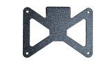 Fishbone Offroad 2018+ Jeep Wrangler JL - Black Aluminum Hawse Fairlead License Plate Mount thumbnail 1