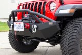 Fishbone Offroad 2018+ Jeep Wrangler JL - Black Aluminum Hawse Fairlead License Plate Mount thumbnail 5