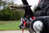 Fishbone Offroad 2018+ Jeep Wrangler JL - Black Aluminum Hawse Fairlead License Plate Mount thumbnail 6