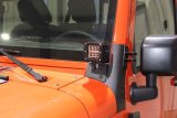 Fishbone Offroad 07-18 Jeep Wrangler JK Windshield Light Bracket thumbnail 4