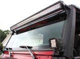 Fishbone Offroad 97-06 Jeep Wrangler TJ 52In Light Bar Bracket - Black Textured Powdercoat thumbnail 2