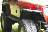 Fishbone Offroad 97-06 Jeep Wrangler TJ Steel Rock Slider - Black Textured Powdercoat thumbnail 9