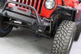 Fishbone Offroad 97-06 Jeep Wrangler TJ Steering Box Skid Plate - Black Textured Powdercoat thumbnail 5