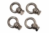 Fishbone Offroad Jeep Storage/Bed Rack Tie Down Kit Stainless Steel thumbnail 1