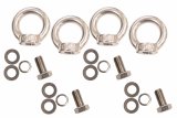 Fishbone Offroad Jeep Storage/Bed Rack Tie Down Kit Stainless Steel thumbnail 3