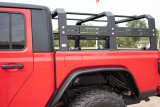 Fishbone Offroad 20+ Jeep Gladiator Bed Rack Full Tackle Rack - Black Powdercoat thumbnail 6