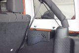 Fishbone Offroad 07-18 Jeep Wrangler JK 4 DR Wheel Well Storage Bin - Blk Textured Powdercoat Steel thumbnail 4