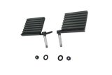 Fishbone Offroad 2018+ Jeep Wrangler JL / 2020+ Gladiator JT Foot Peg Set - Black thumbnail 1