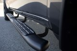 Fishbone Offroad 2019+ Dodge Ram 1500 Quad Cab Oval Side Steps - Black Textured thumbnail 2