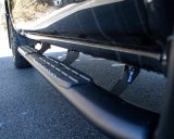 Fishbone Offroad 15-22 Ford F150 Extended Cab Oval Side Steps - Black Textured thumbnail 2