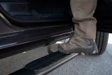 Fishbone Offroad 15-22 Ford F150 Extended Cab Oval Side Steps - Black Textured thumbnail 5