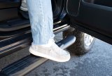 Fishbone Offroad 15-22 Ford F150 Extended Cab Oval Side Steps - Black Textured thumbnail 6