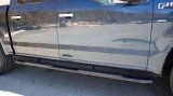 Fishbone Offroad 15-22 Ford F150 Extended Cab Oval Side Steps - Black Textured thumbnail 9