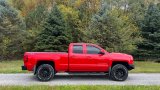 Fishbone Offroad 07-18 Chevrolet Silverado 1500/2500/3500 Double Cab Oval Side Steps -Black Textured thumbnail 5