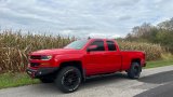 Fishbone Offroad 07-18 Chevrolet Silverado 1500/2500/3500 Double Cab Oval Side Steps -Black Textured thumbnail 7