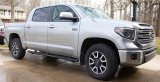 Fishbone Offroad 07-21 Toyota Tundra Double Cab Oval Side Steps - Black Textured thumbnail 7