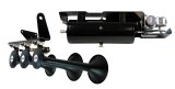 Kleinn Black Triple Horn/ 18.25In/ 14.75In/10In - XCR2.0 Coated Spun Steel thumbnail 1