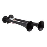 Kleinn Black Dual Horn/ 15In/12.25In - XCR2.0 Coated Zinc Alloy thumbnail 2