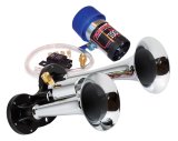 Kleinn Chrome Direct Drive Dual Horn/ 6.5In/4.5In - Chrome-Plated Zinc Alloy thumbnail 3