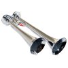 Kleinn Chrome Dual Horn/ 15In/12.25In - Chrome-Plated Zinc Alloy thumbnail 5