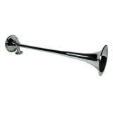 Kleinn Chrome Roof Mount Single Horn/ 21.5In - Chrome-Plated Spun Copper thumbnail 2