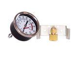 Kleinn Dash Mount Analog Air Pressure Gauge/ 0-250 PSI - 1/4In M NPT Inlet thumbnail 1