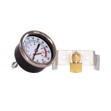 Kleinn Dash Mount Analog Air Pressure Gauge/ 0-250 PSI - 1/4In M NPT Inlet thumbnail 2