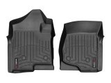 WeatherTech 08-14 Chevrolet Silverado 2500/3500 Crew/Extended Cab Front FloorLiner - Black thumbnail 1