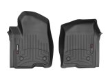 WeatherTech 2019+ Chevrolet Silverado 1500 Crew Cab Front FloorLiner - Black thumbnail 1