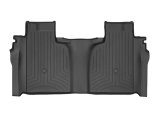 WeatherTech 19-23 Chevrolet Silverado 1500 Crew Cab (1st Row Bench Seats) Rear FloorLiner - Black thumbnail 1