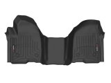 WeatherTech 2019+ Chevrolet Silverado 1500 Front FloorLiner - Black thumbnail 1