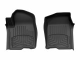 WeatherTech 2019+ Chevrolet Silverado 1500 Crew Cab Front FloorLiner HP - Black thumbnail 1