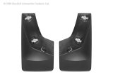 WeatherTech 07-13 Chevrolet Silverado No Drill Mudflaps - Black thumbnail 3