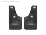WeatherTech 07-13 Chevrolet Silverado No Drill Mudflaps - Black thumbnail 4
