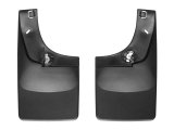 WeatherTech 14+ GMC Sierra/Sierra Denali No Drill Mudflaps - Black thumbnail 1
