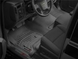 WeatherTech 14+ Chevrolet Silverado Front FloorLiner - Black thumbnail 1