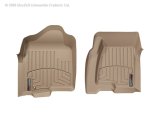WeatherTech 99-00 Chevrolet Silverado Crew Cab Front FloorLiner - Tan thumbnail 2
