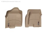 WeatherTech 99-00 Chevrolet Silverado Crew Cab Front FloorLiner - Tan thumbnail 4