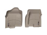 WeatherTech 99-00 Chevrolet Silverado Crew Cab Front FloorLiner - Tan thumbnail 5