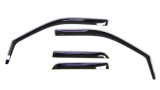 WeatherTech 09+ Dodge Ram 1500 Front and Rear Side Window Deflectors - Dark Smoke thumbnail 9