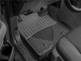 WeatherTech 02-05 Dodge Ram 1500 Pickup Front Rubber Mats - Black thumbnail 1
